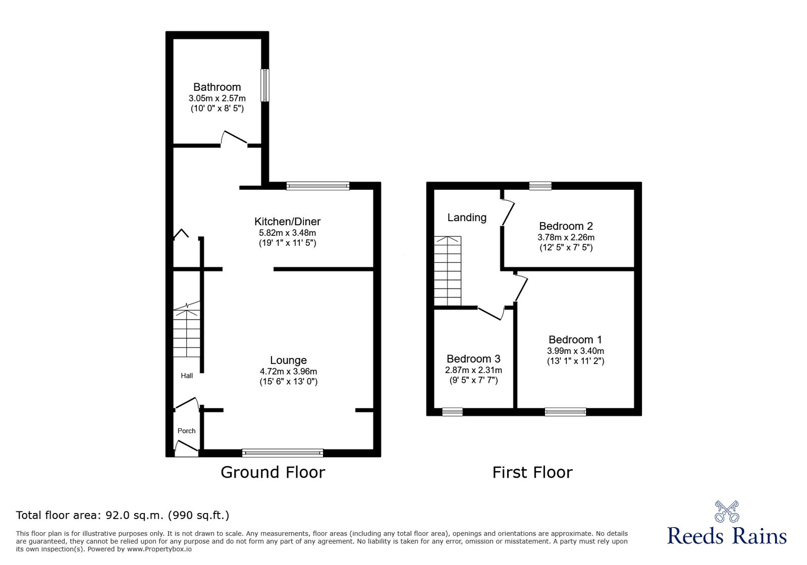 Grasmere Terrace, Tyne and Wear floorplan