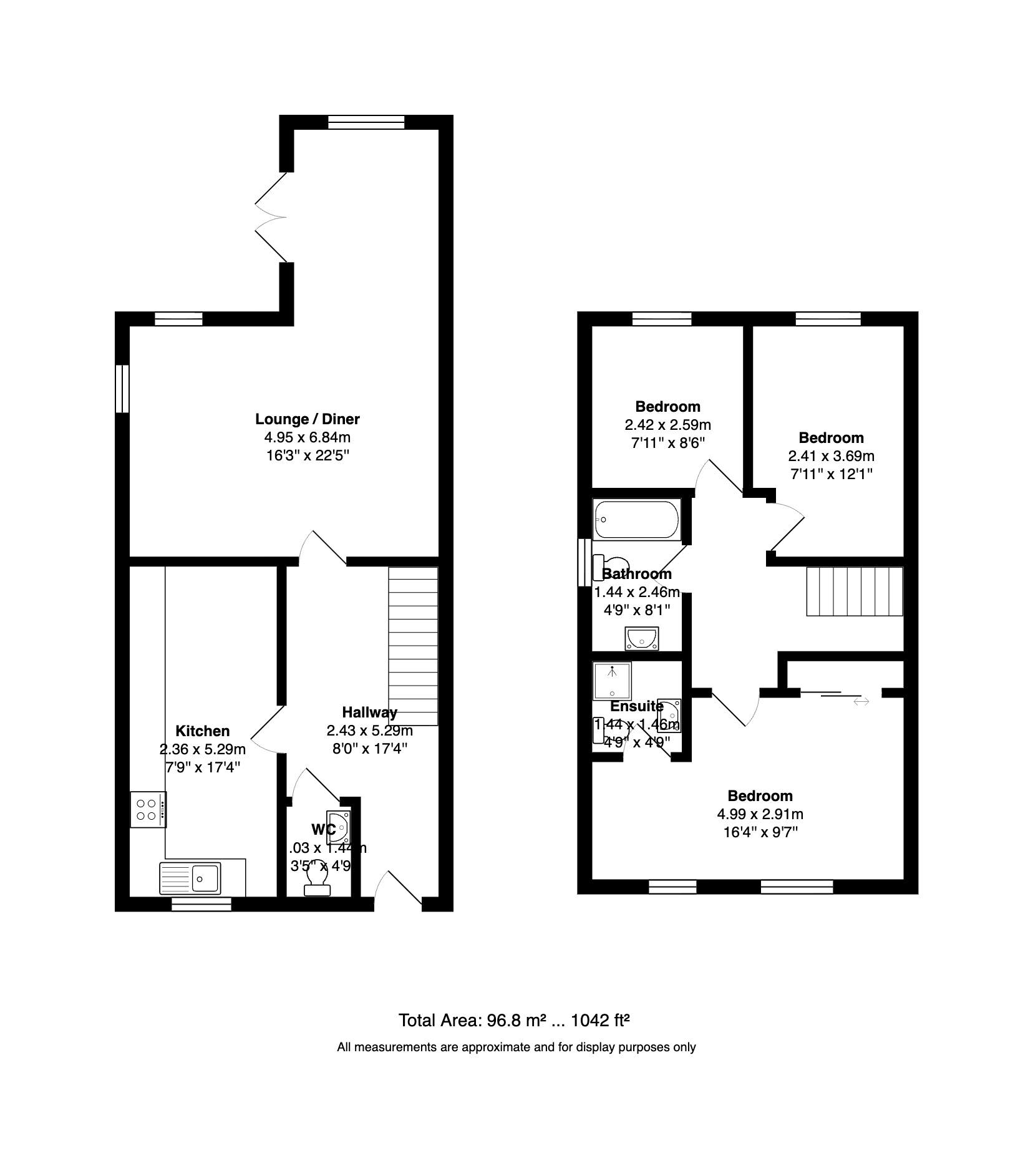 36, Redcot Court, Manchester floorplan