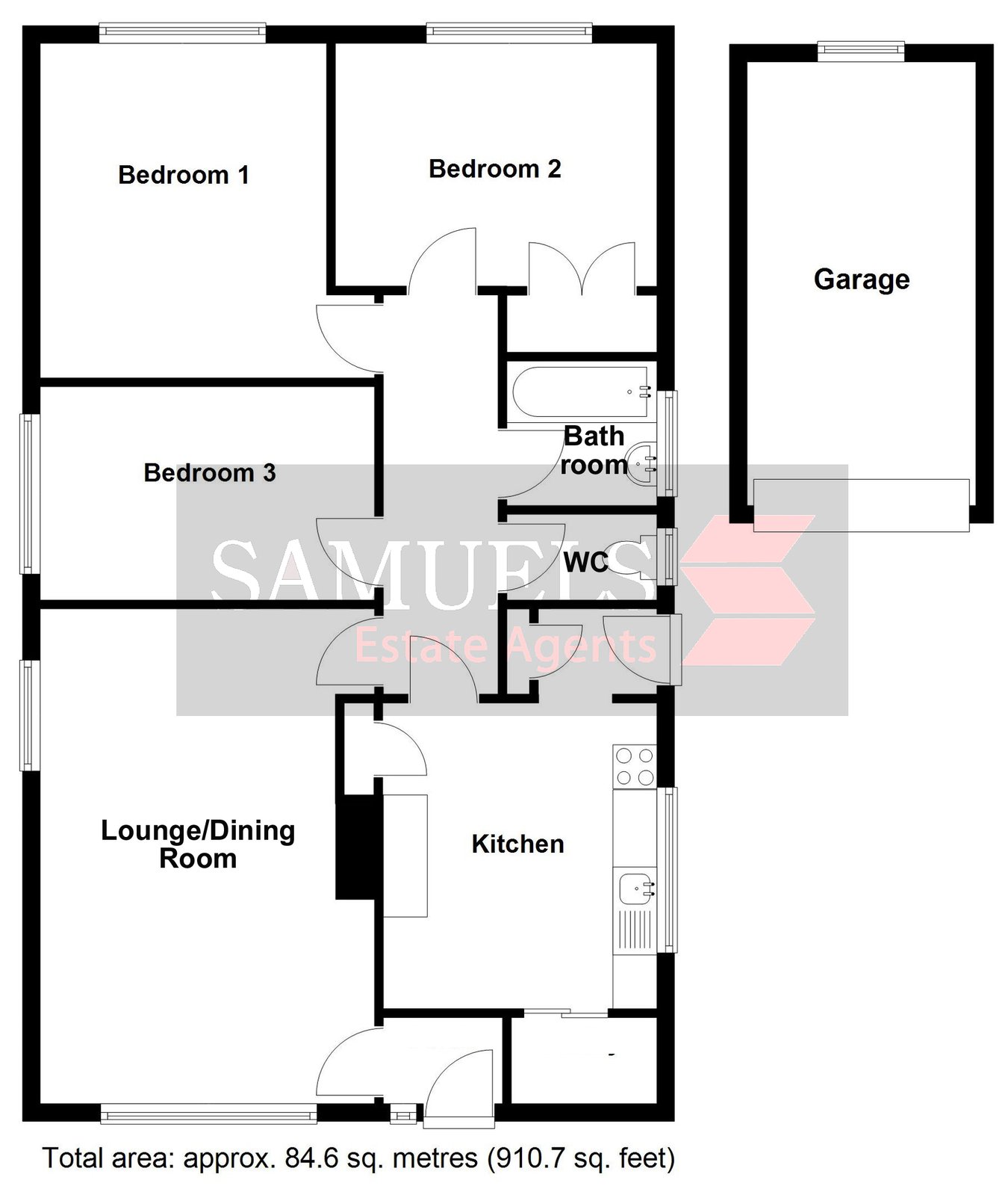 48, Stanwey, Exeter floorplan