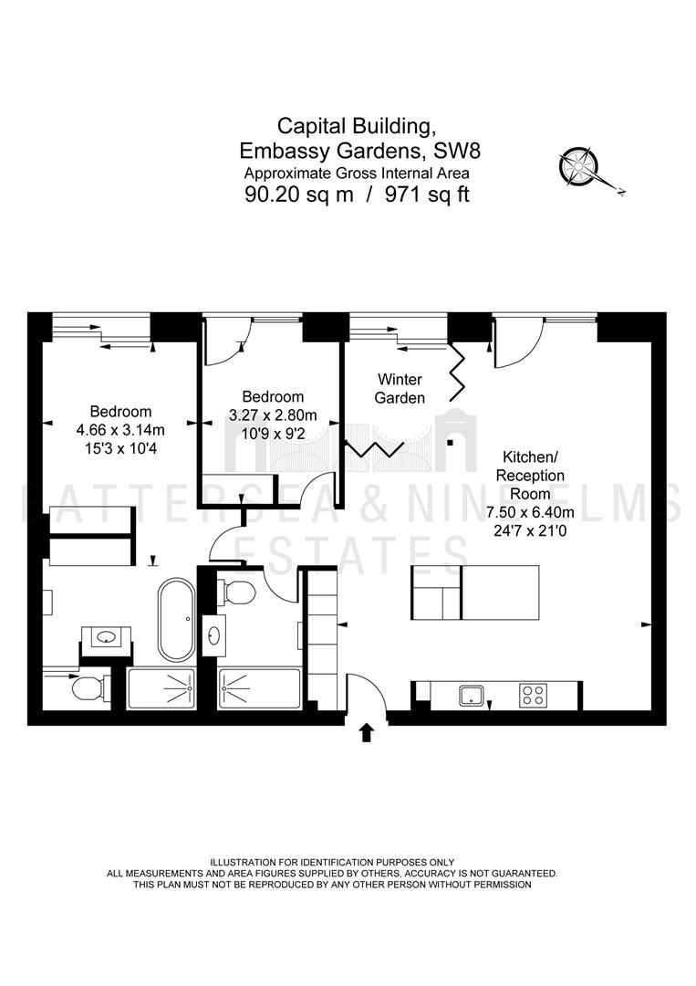 B56, Capital Building,, London floorplan