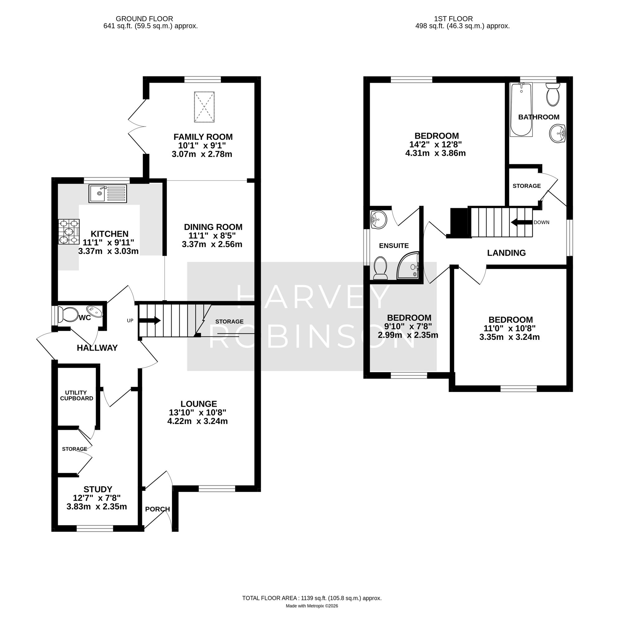 18 Jubilee Gardens, Biggleswade floorplan