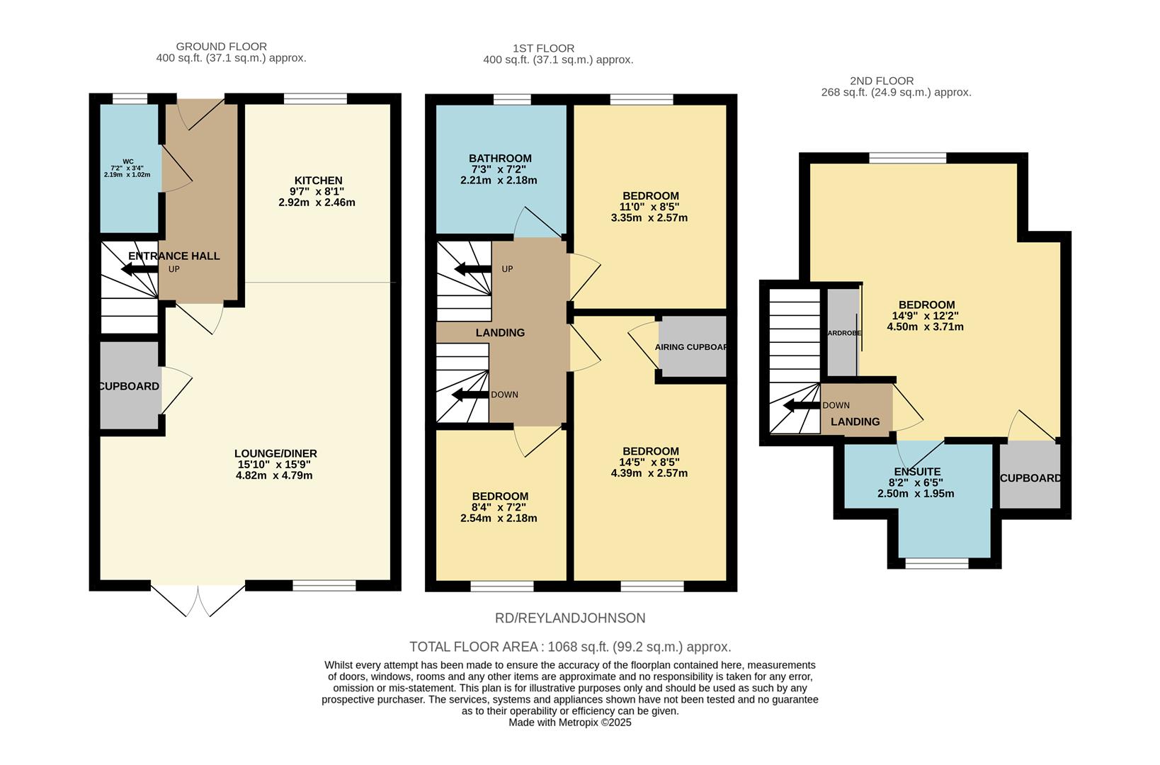 34, Rodin Drive, Harlow floorplan