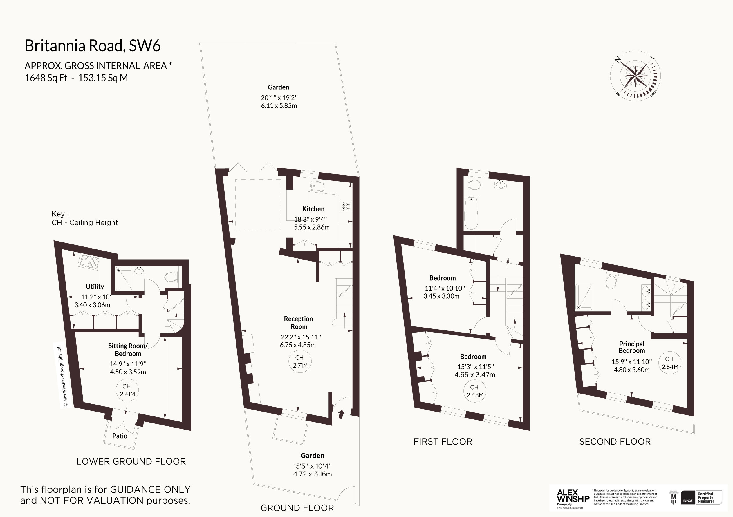 8, Britannia Road, London floorplan