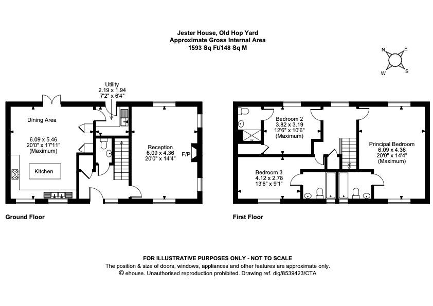 Jester House, 5 Old Hop Yard, Leominster floorplan