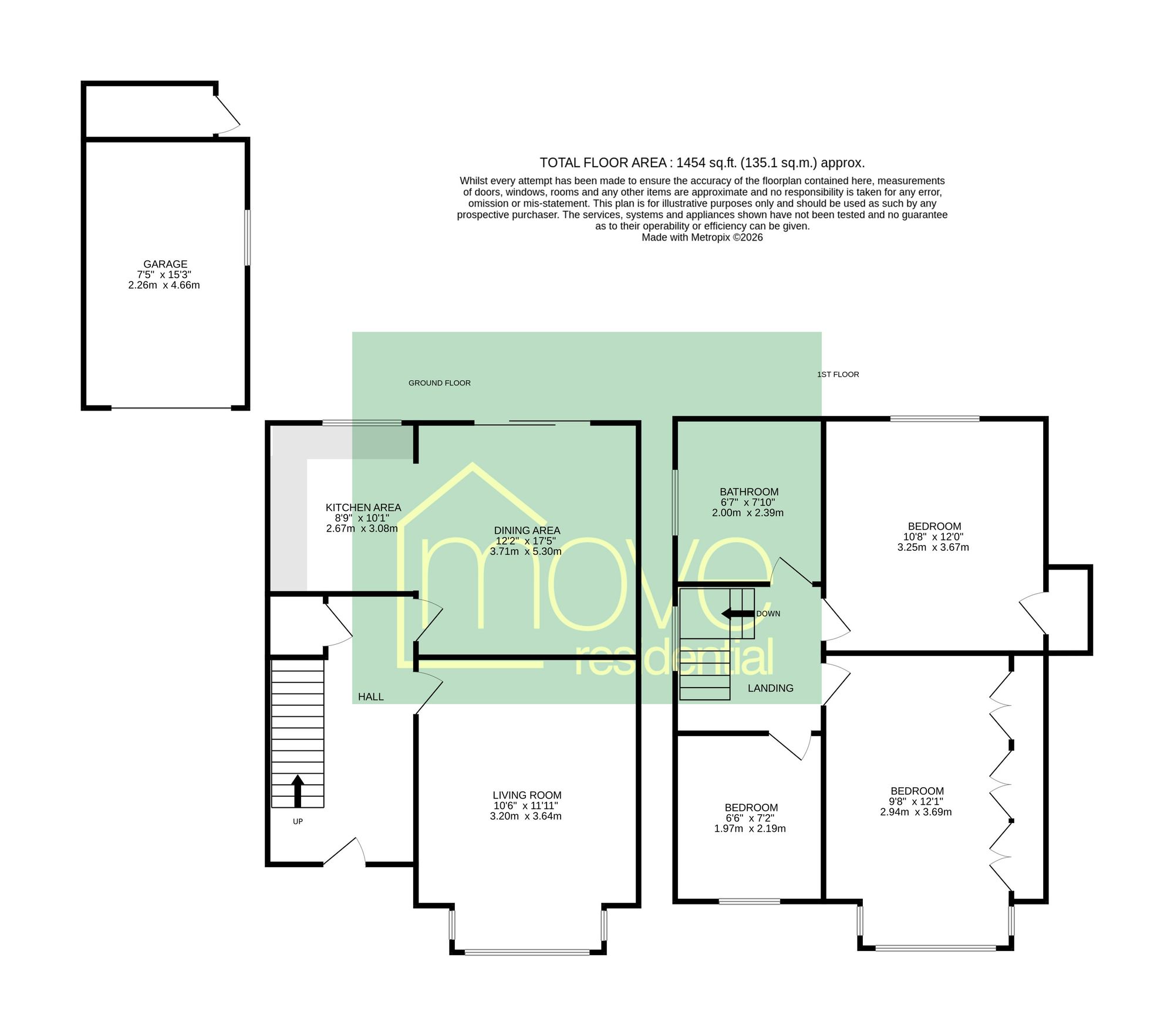 13 Elgar Avenue, Wirral floorplan