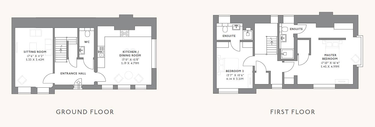 2 Bedrooms Mews house for sale in The Clock House, Wadhurst Place, Wadhurst, East Sussex TN5