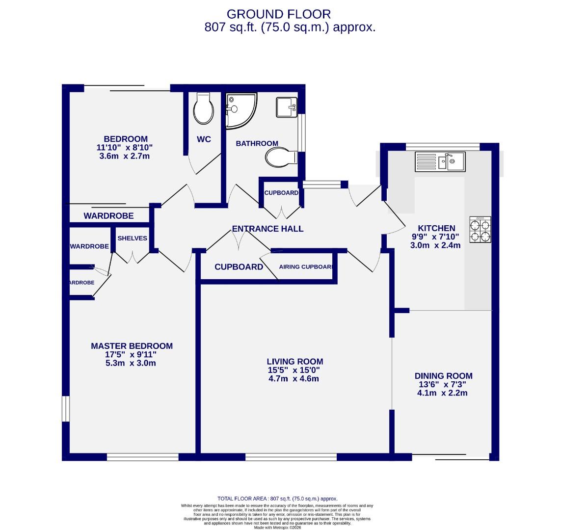 7, Ashfield Court, York floorplan