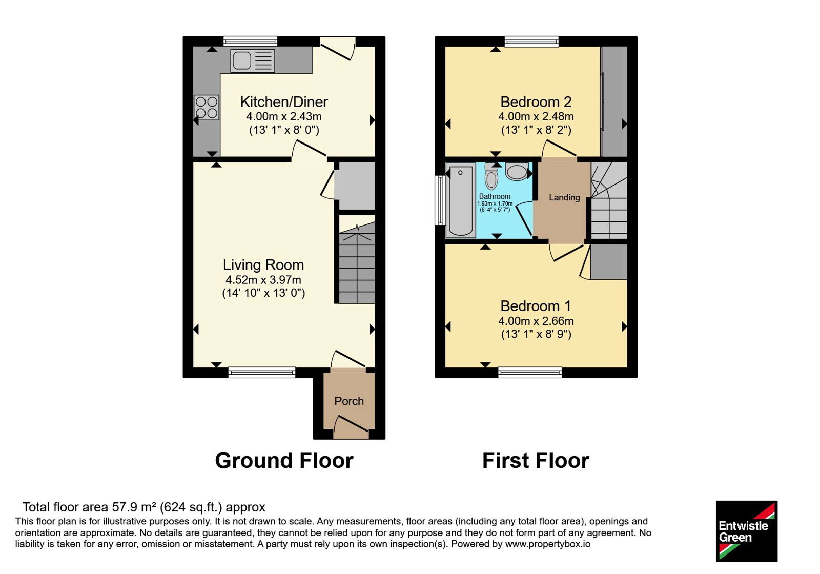 1, Carnoustie Close, Merseyside floorplan