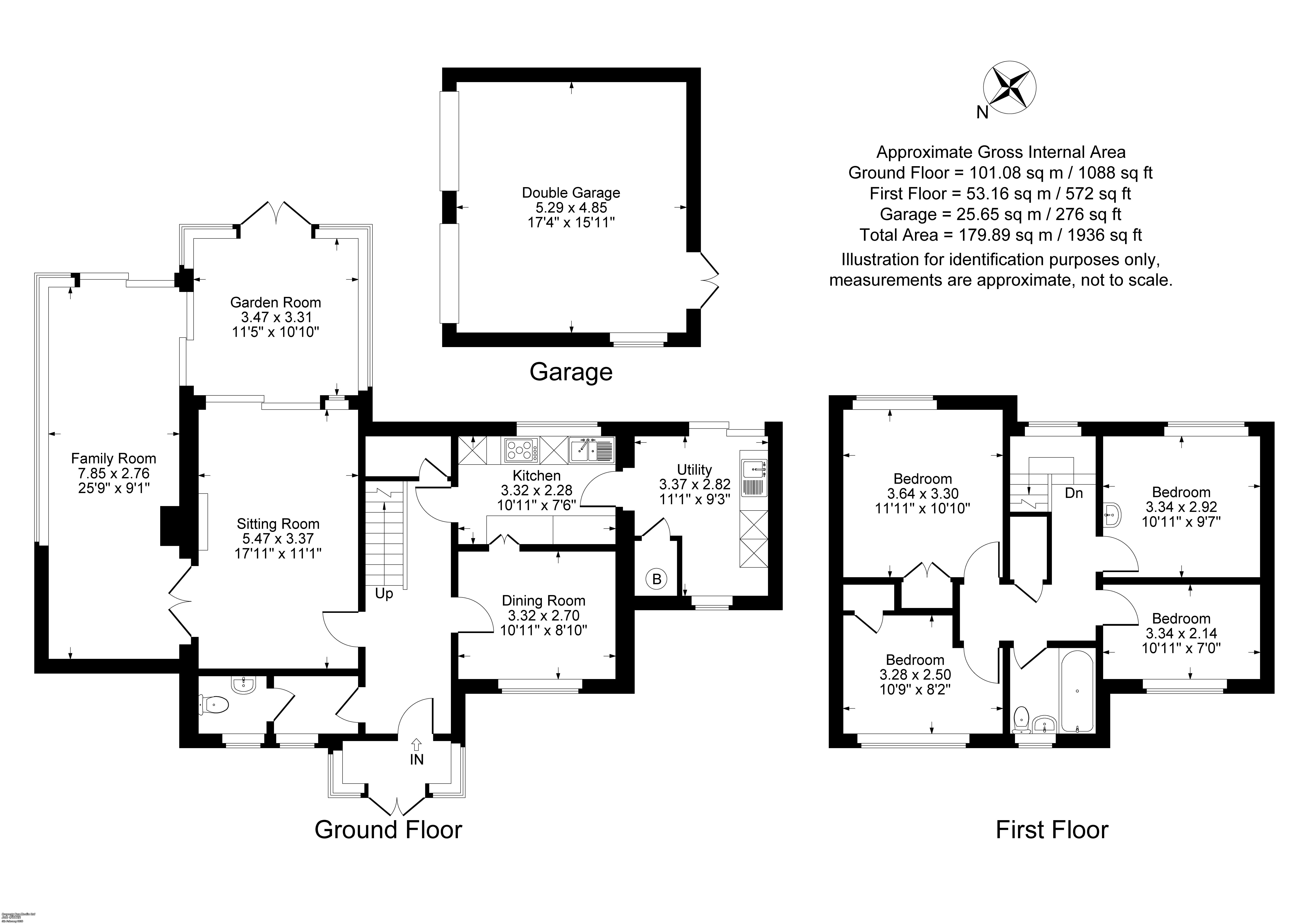 37, Grange Park, Bicester floorplan