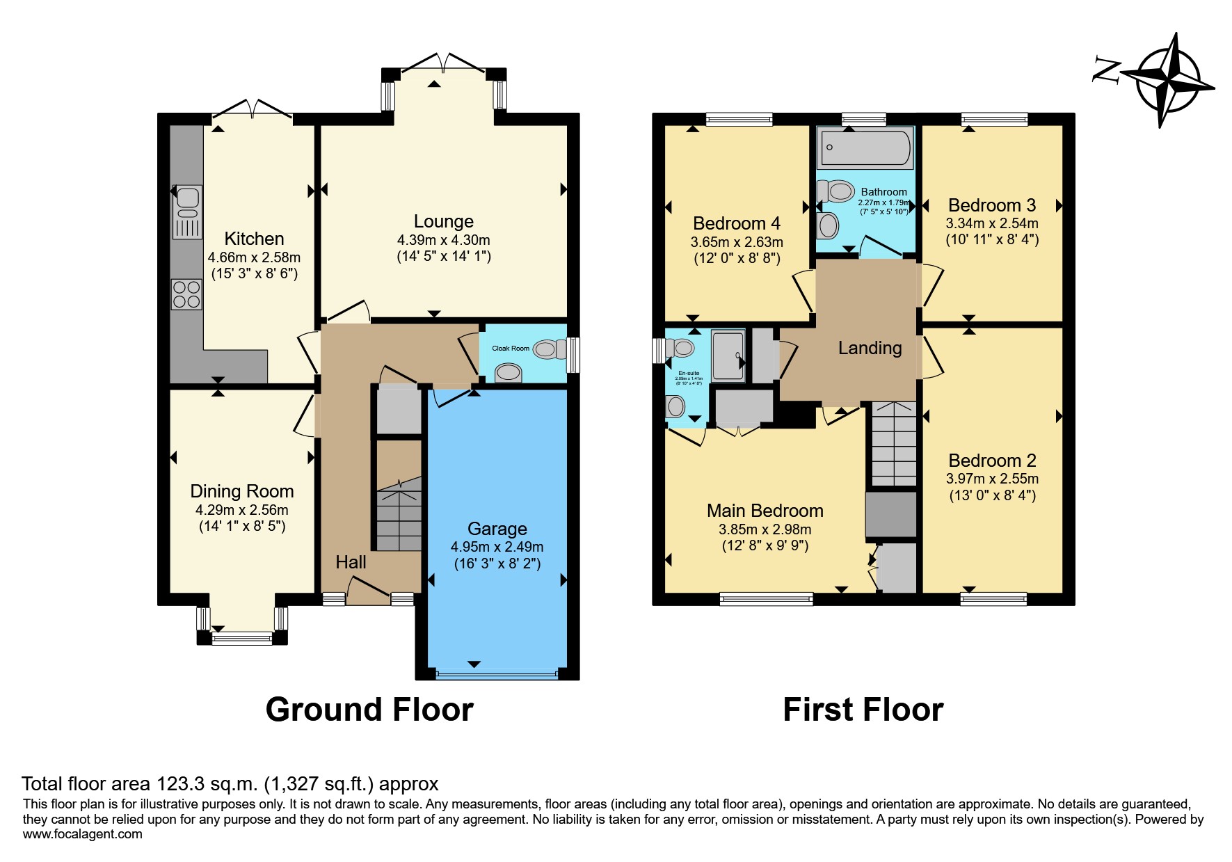 24, Northfield Meadows, Pontefract floorplan