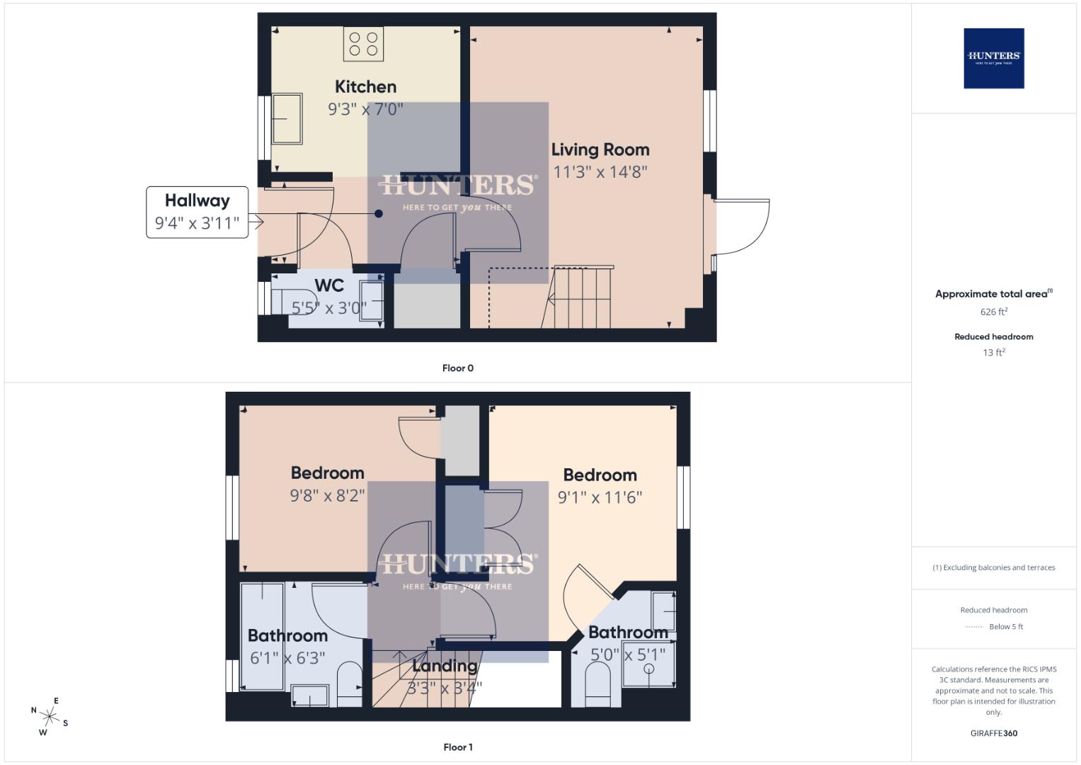 17, Acorn Gardens, Reading floorplan