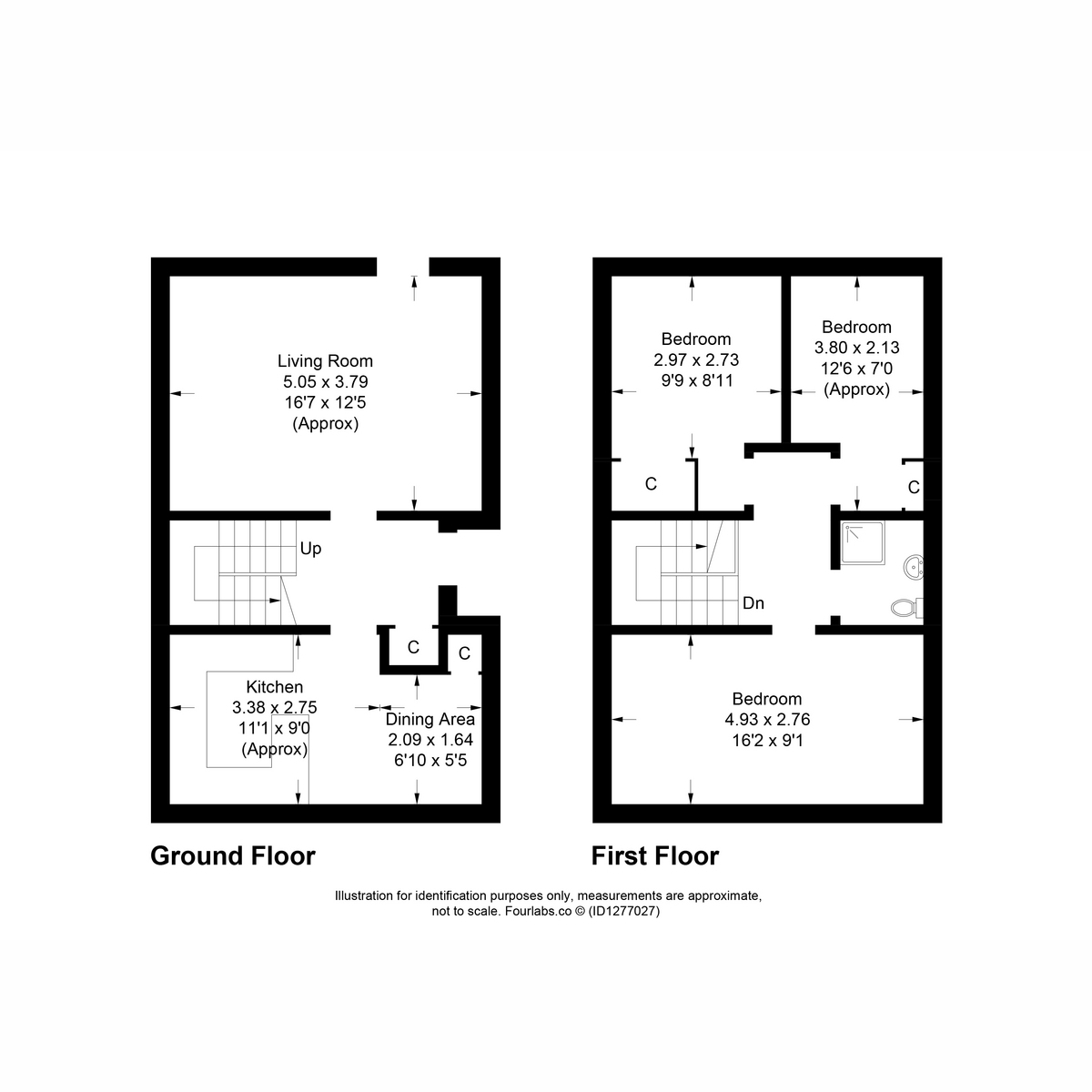8, Shiel Square, Nairn floorplan