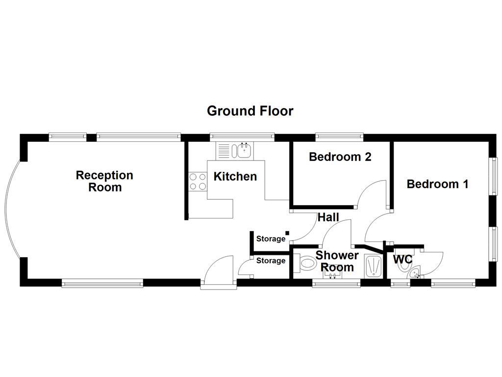 81 Shireburn Caravan Park, Edisford Road, Clitheroe floorplan