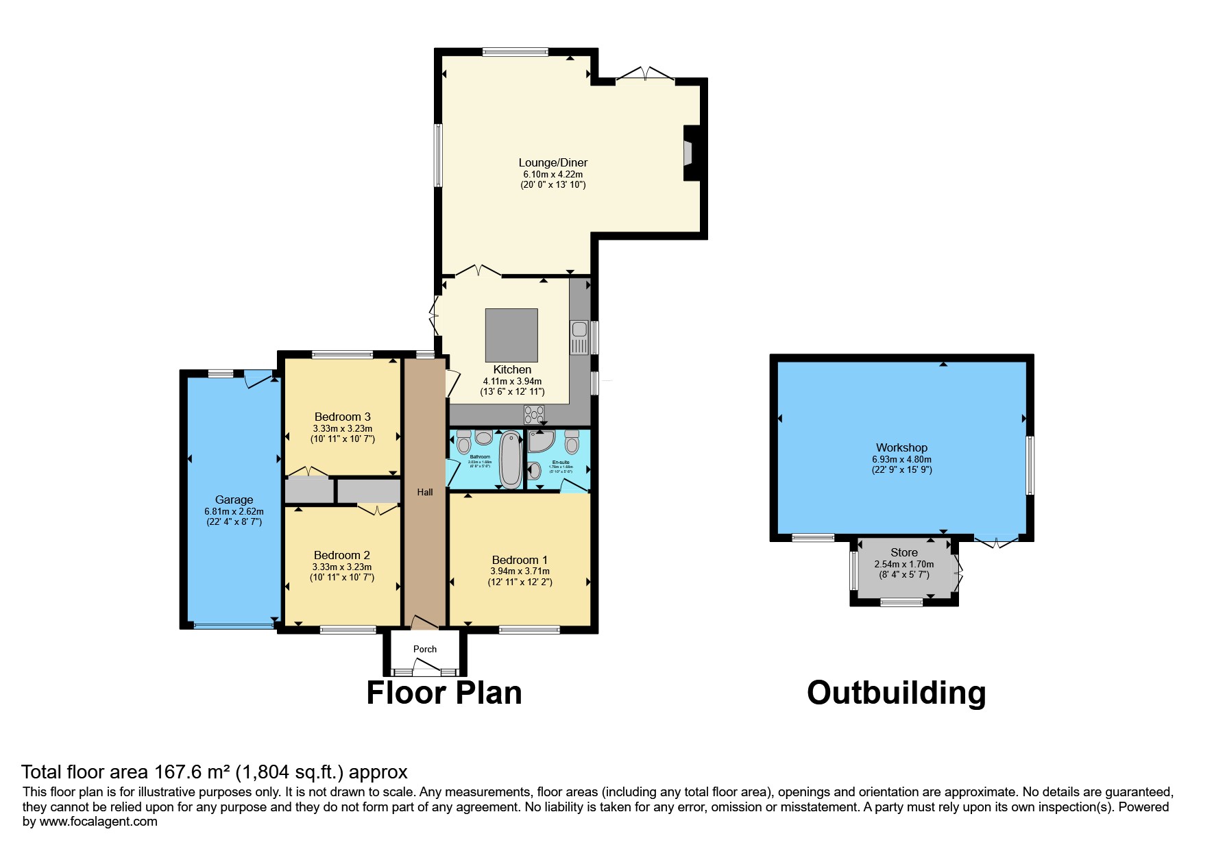 20, Church Farm Road, Heacham floorplan