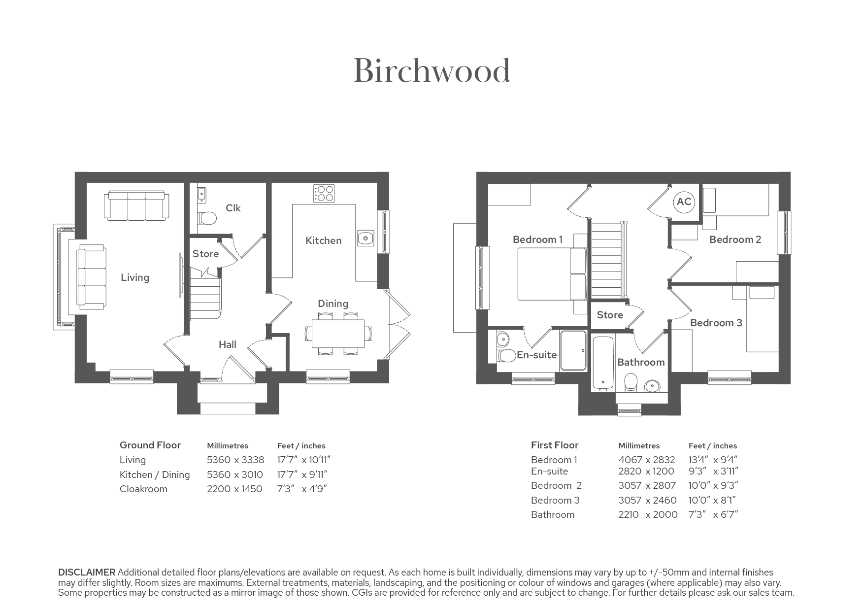 P1 The Birchwood Ad 01.09.26,, Plot 1 The Birchwood, Repton Gardens, Thornfield Road floorplan