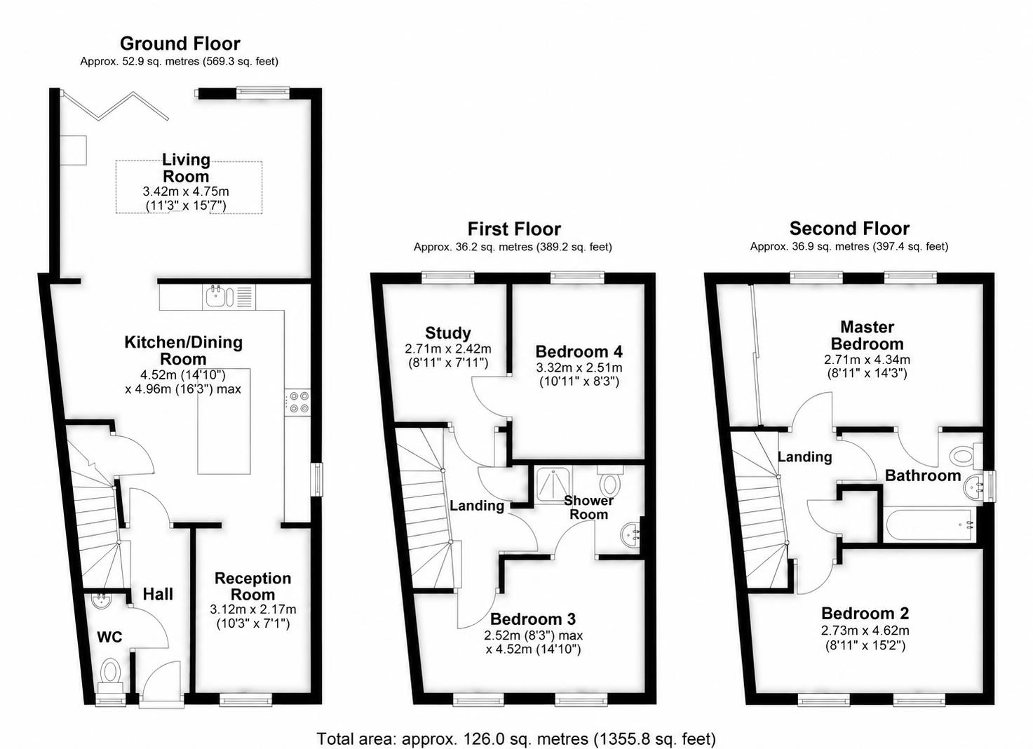 Fitzroy Circus, Portishead floorplan