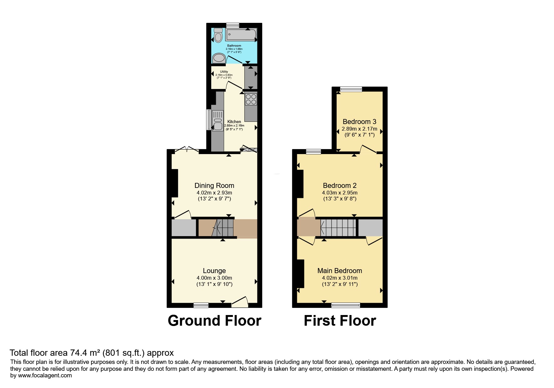 47, Glencoe Road, Chatham floorplan