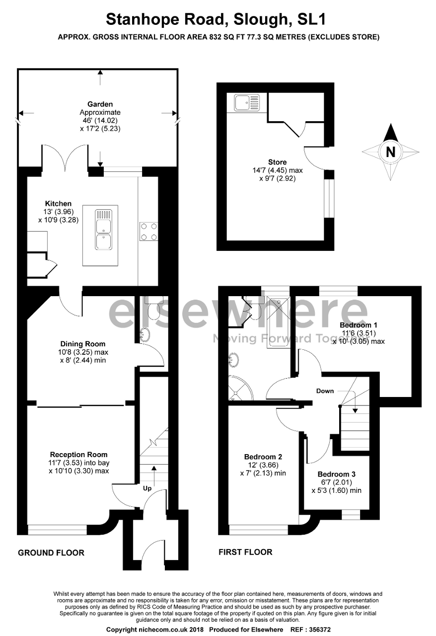 3 Bedrooms Terraced house for sale in Stanhope Road, Slough SL1 6Js