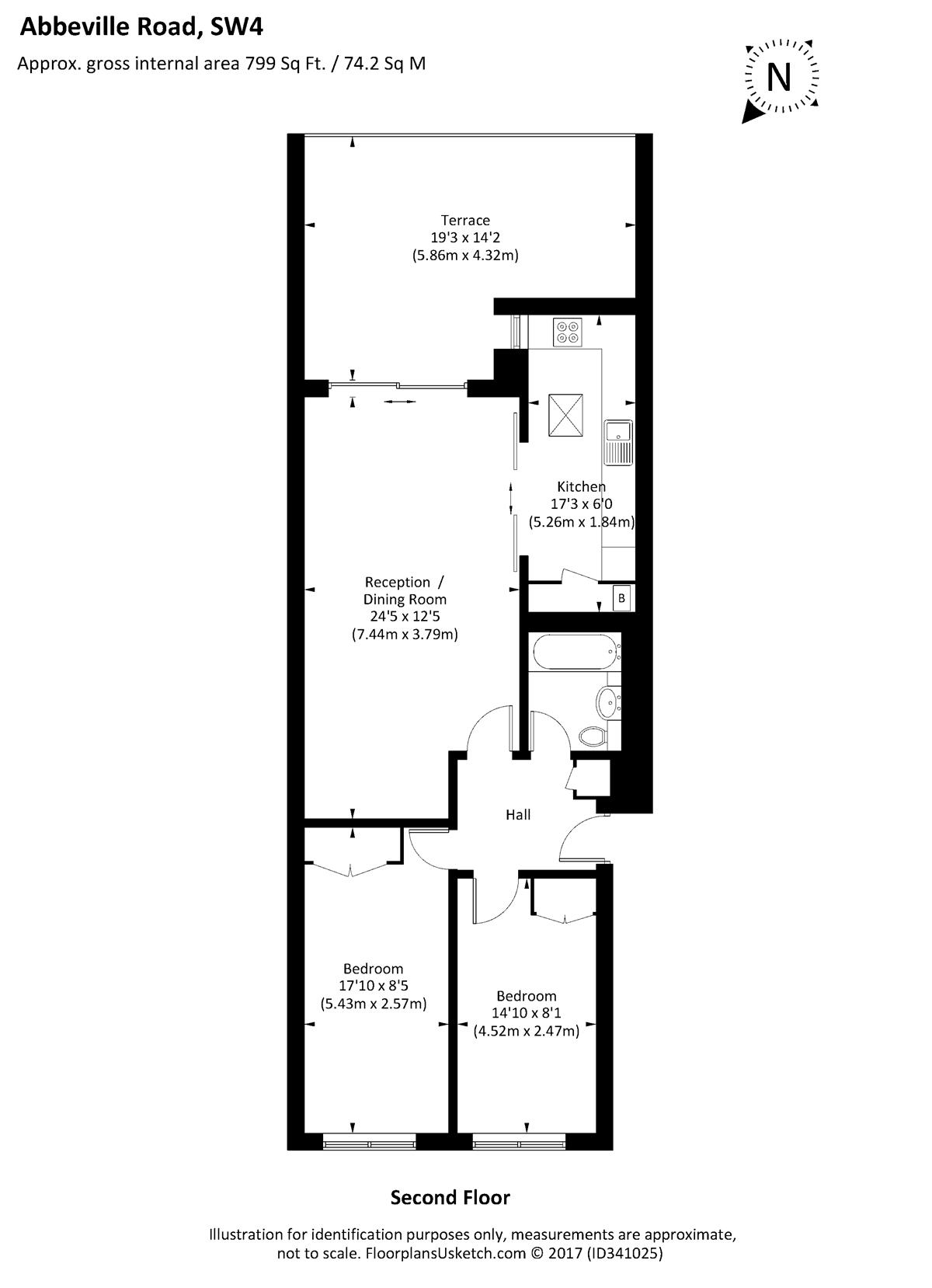 Abbeville Road, London SW4, 2 bedroom flat to rent 60571454 PrimeLocation