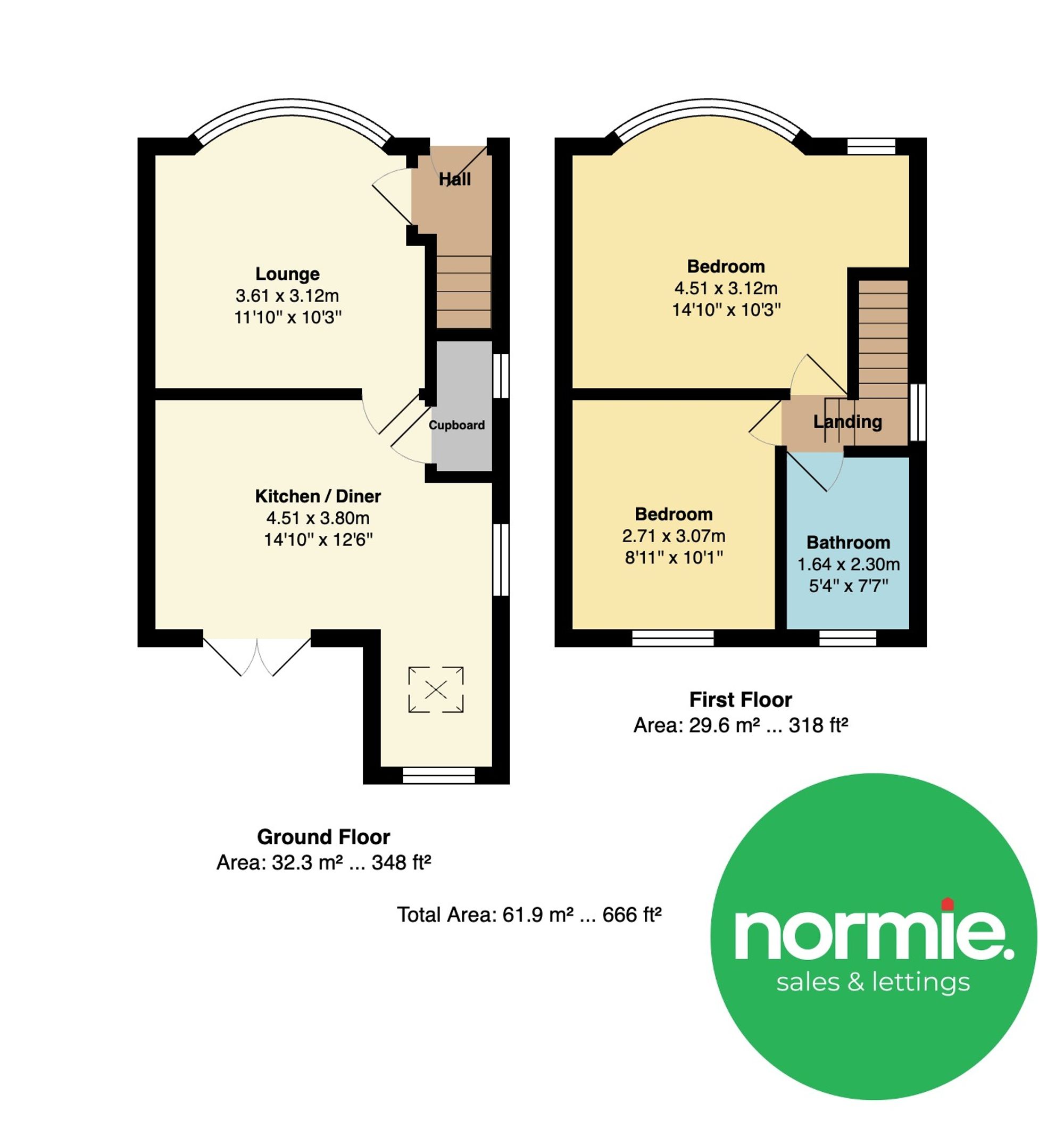 4 Hilltop Grove, Manchester floorplan