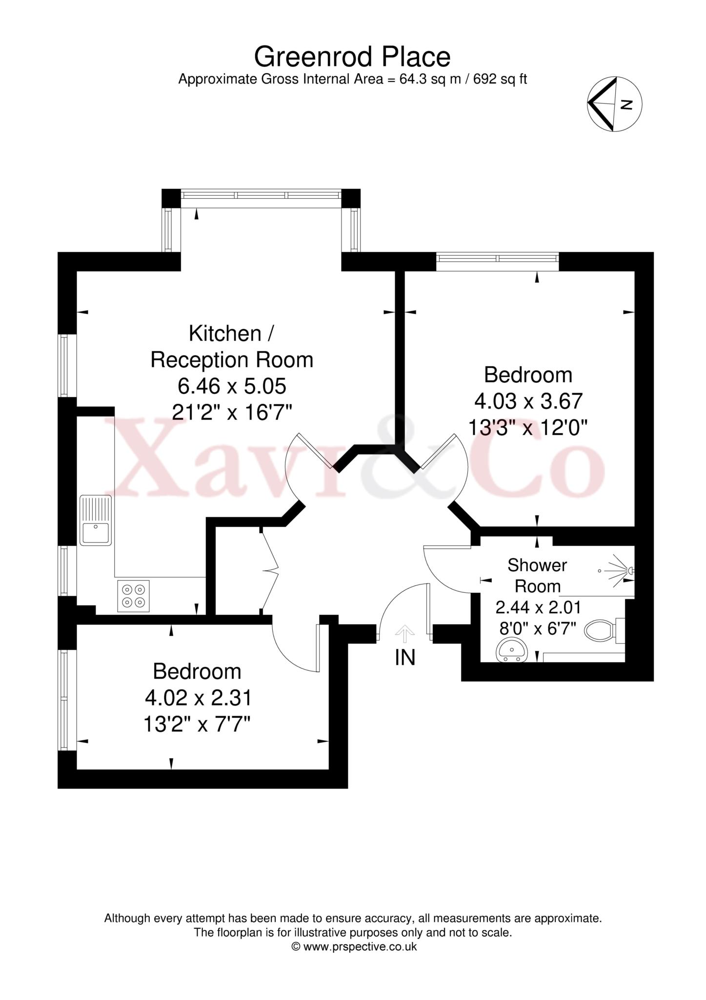 11, Greenrod Place, Brentford floorplan
