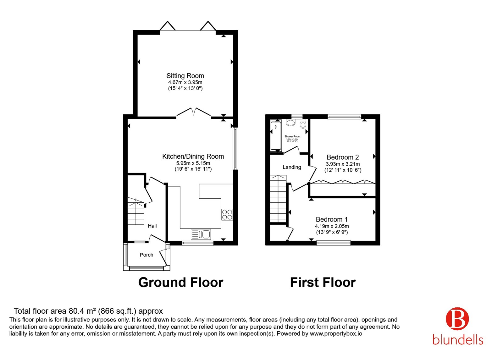 2, Havercroft Road, South Yorkshire floorplan