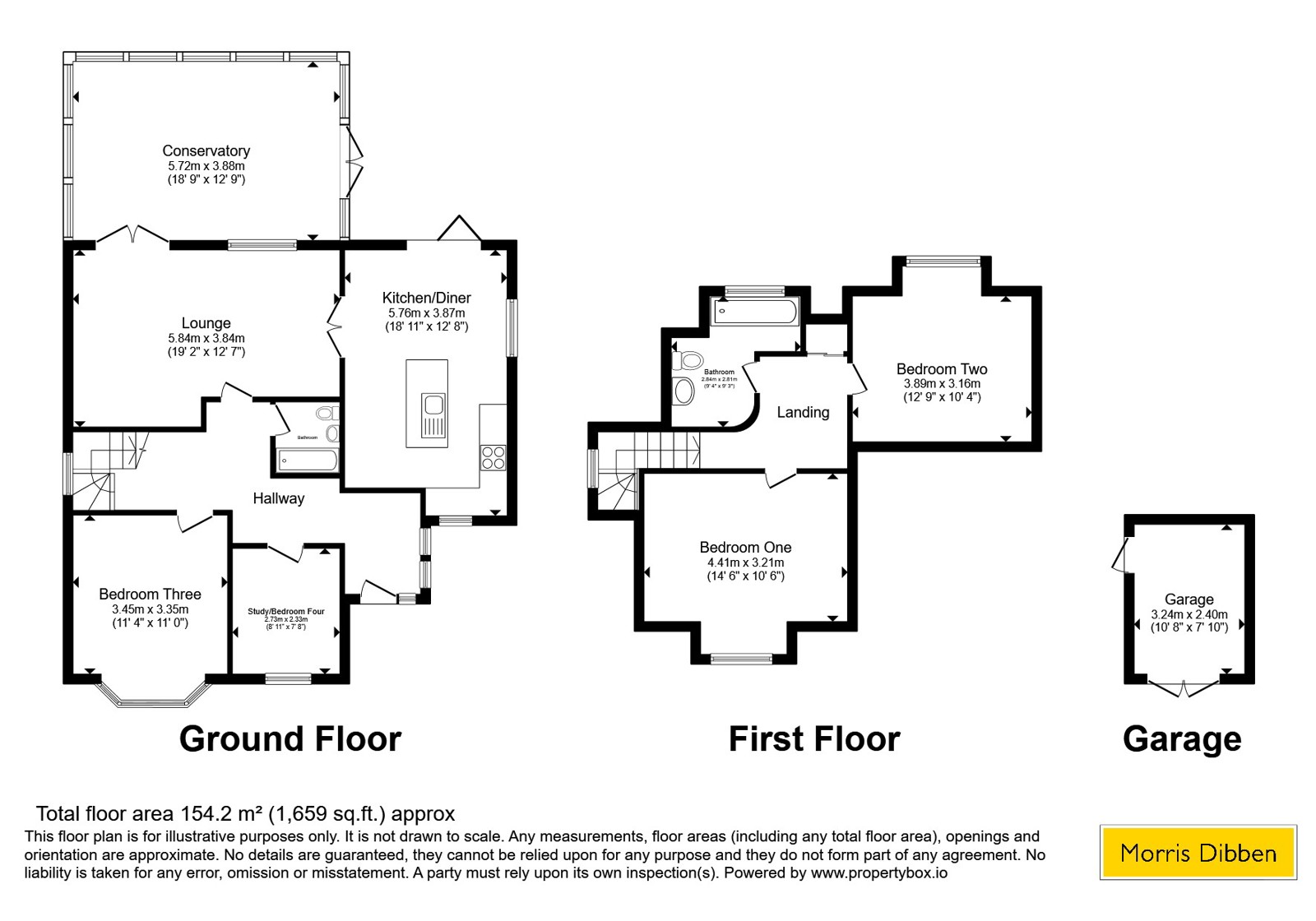 25, Sharon Road, Hampshire floorplan