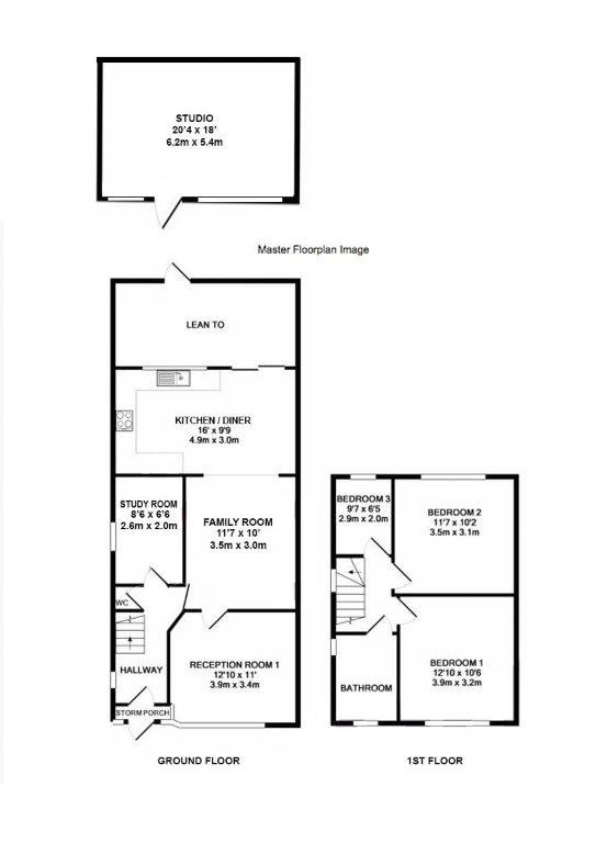 8, Spencer Avenue, Hayes floorplan