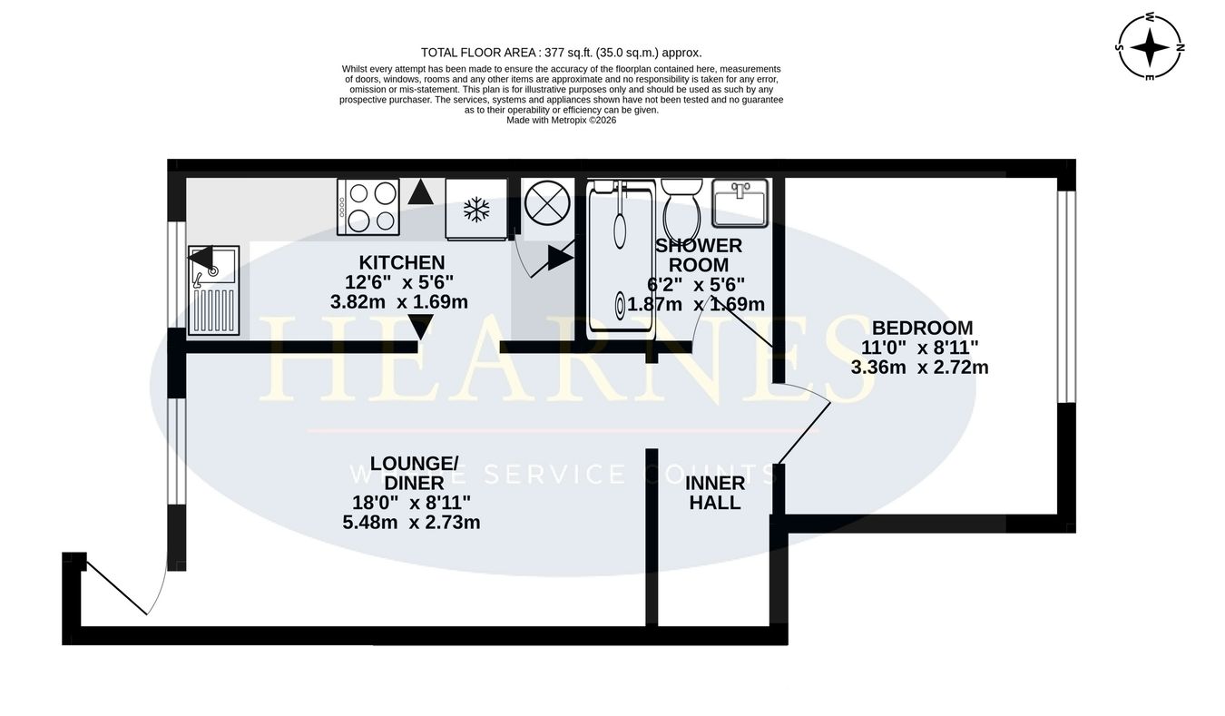 71, Barns Road, Ferndown floorplan