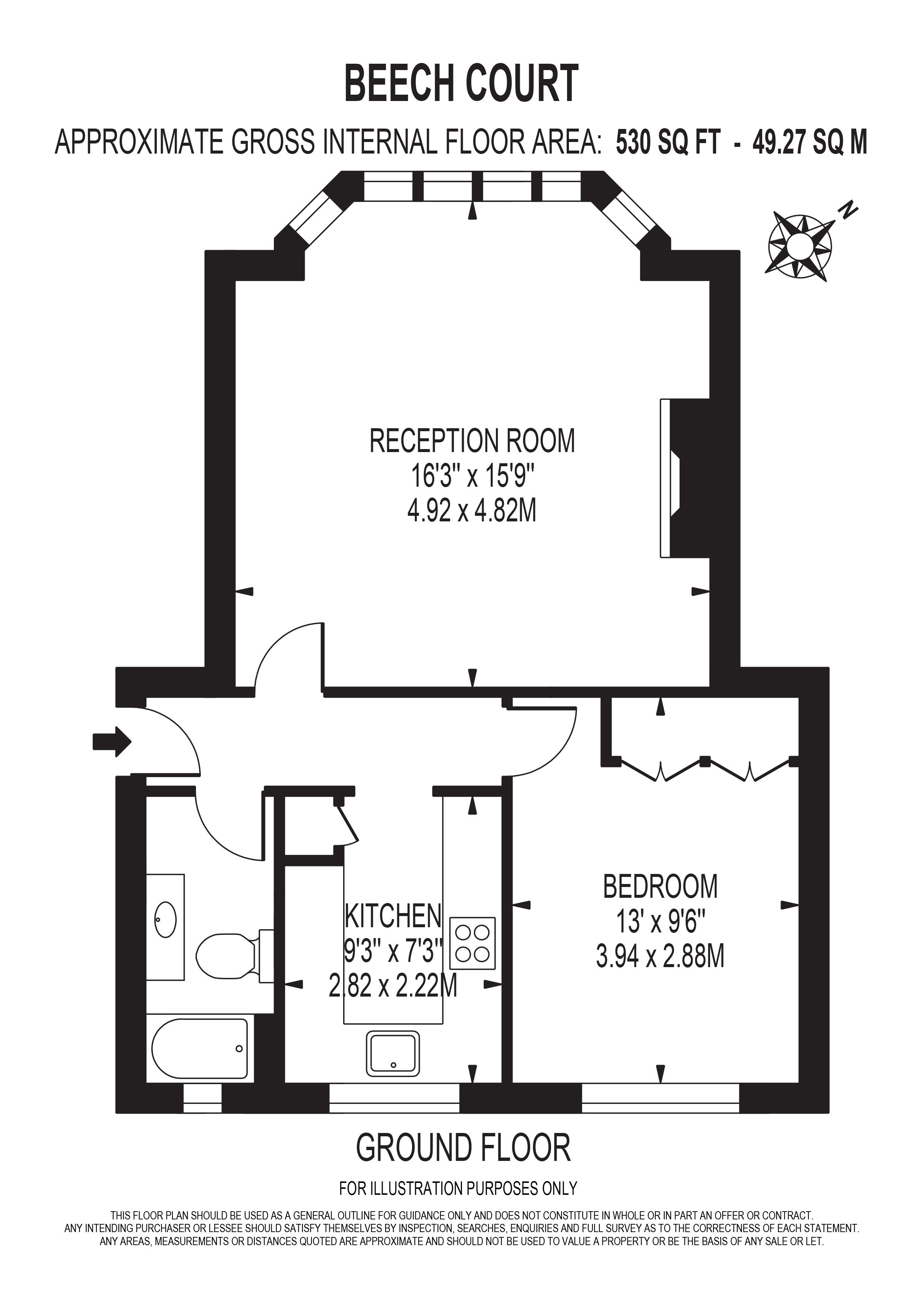 Lovelace Road, Surbiton KT6, 1 bedroom flat for sale 61599512