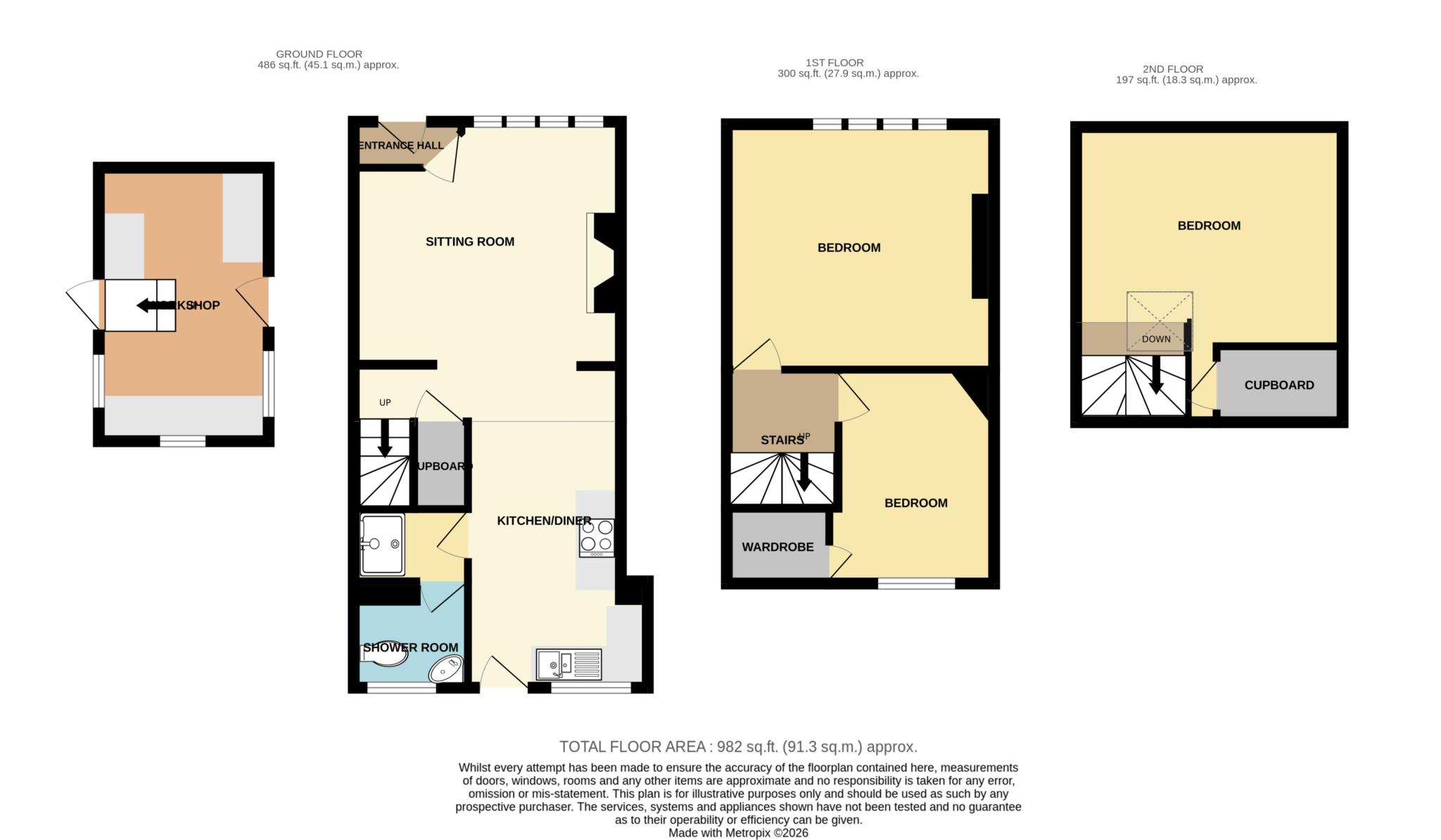 49, Church Lane, Doulting floorplan