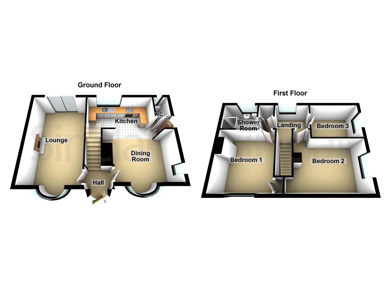 Thompson Avenue, Belton, Loughborough LE12, 3 bedroom semidetached house for sale 64557825