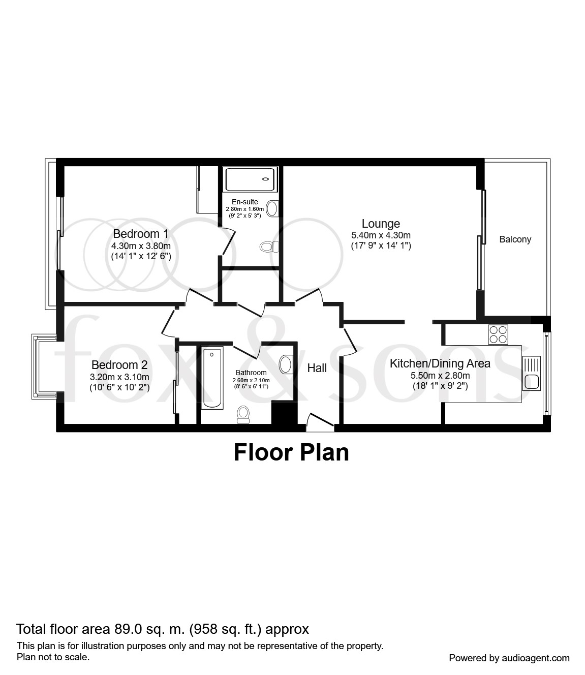 2 Bedrooms Flat for sale in Bazehill Road, Rottingdean, Brighton BN2