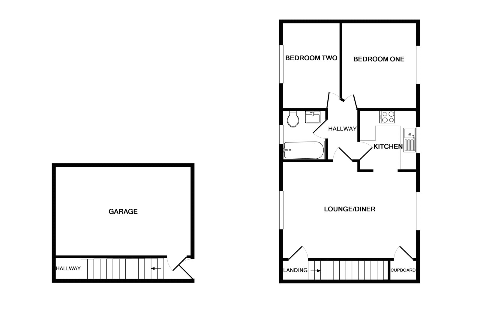 2 Bedrooms Detached house for sale in Champs Sur Marne, Bradley Stoke, Bristol BS32