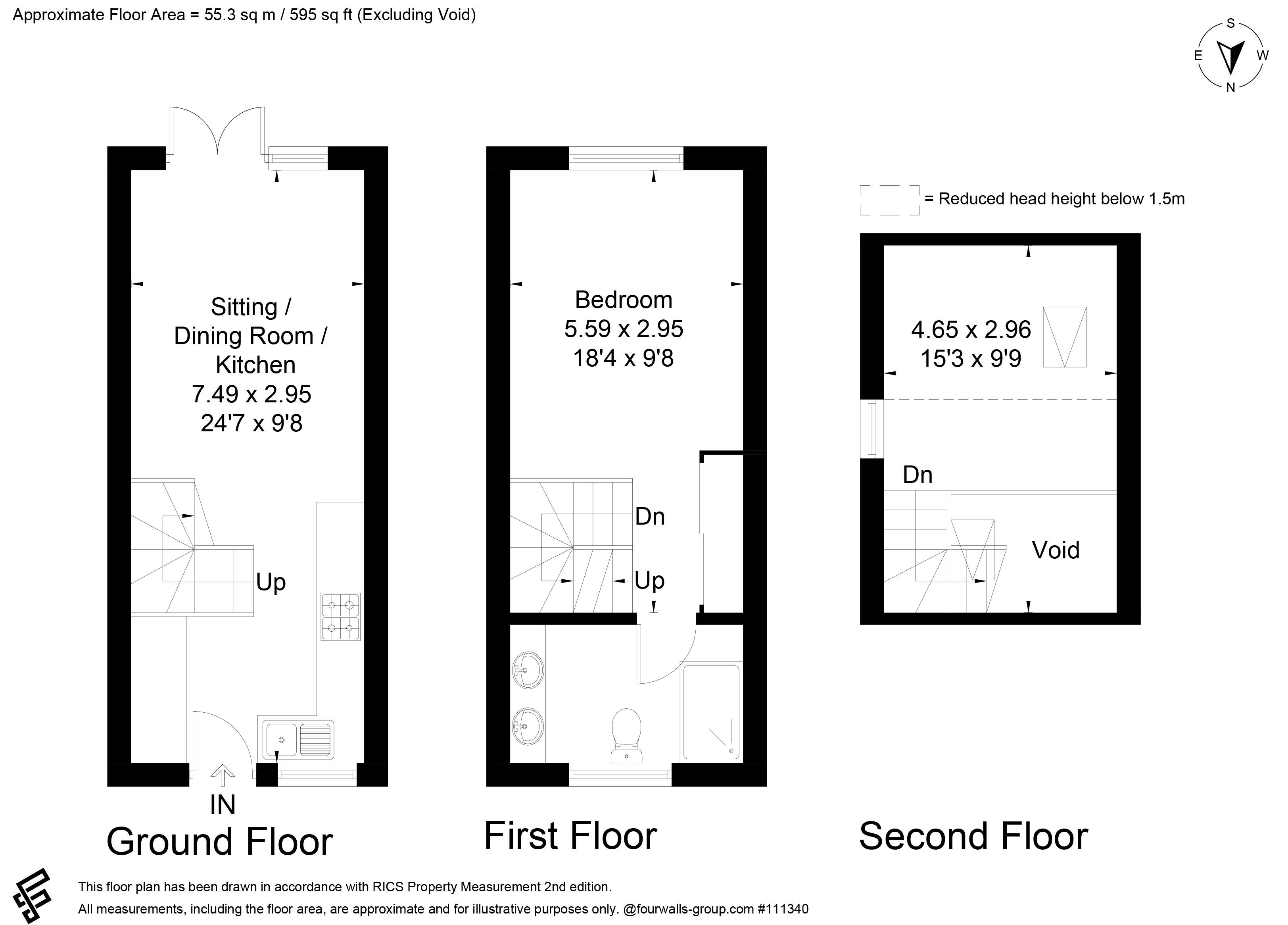 1a, Kennet Mews, Marlborough floorplan