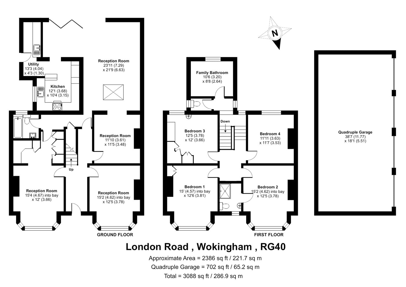 41, London Road, Berkshire floorplan