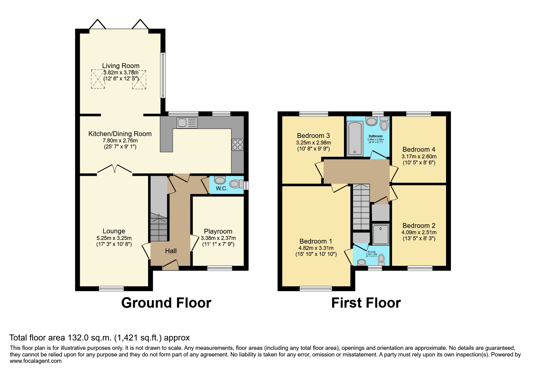17, Milford Way, Leeds floorplan