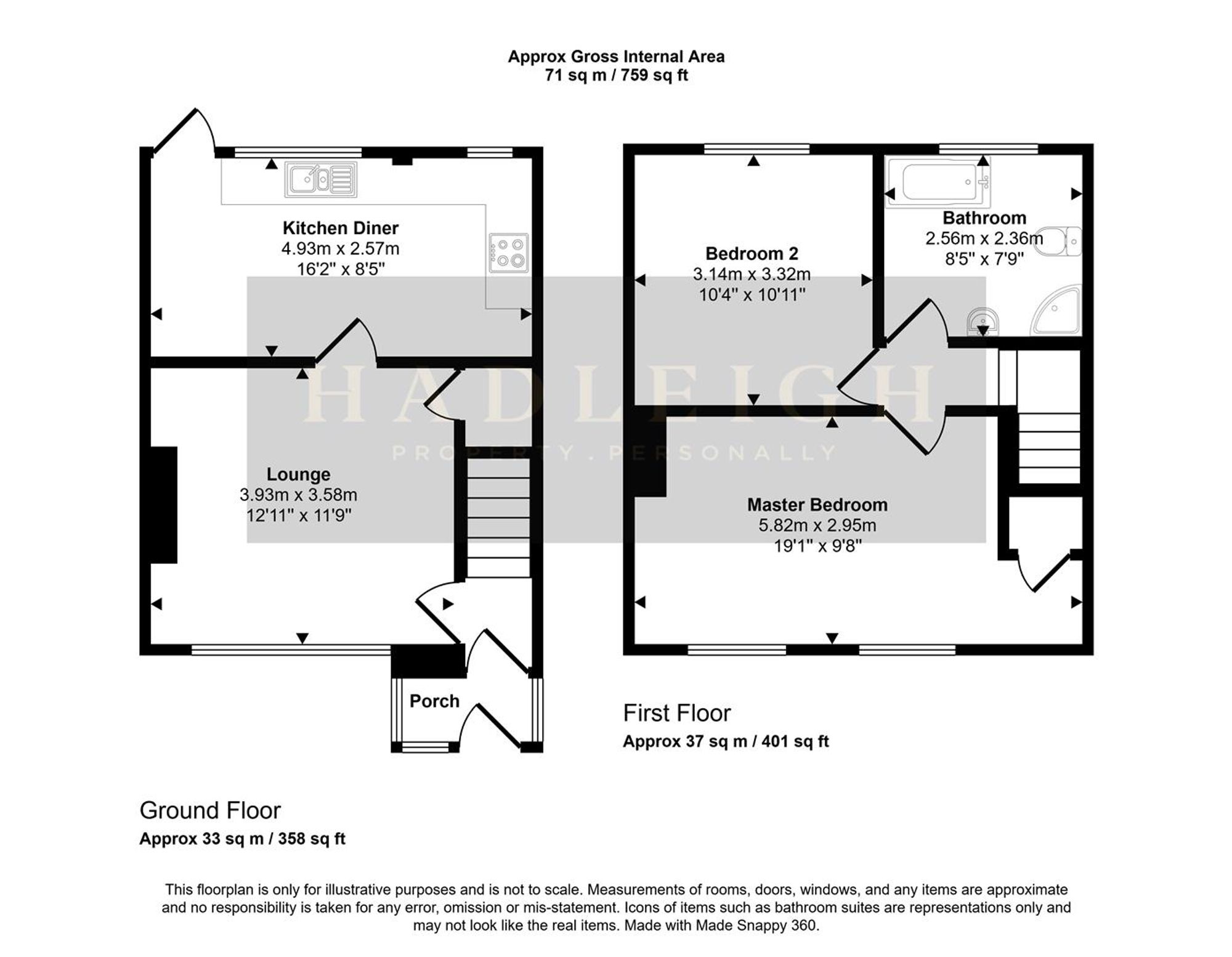 131 Swinford Road, Birmingham floorplan
