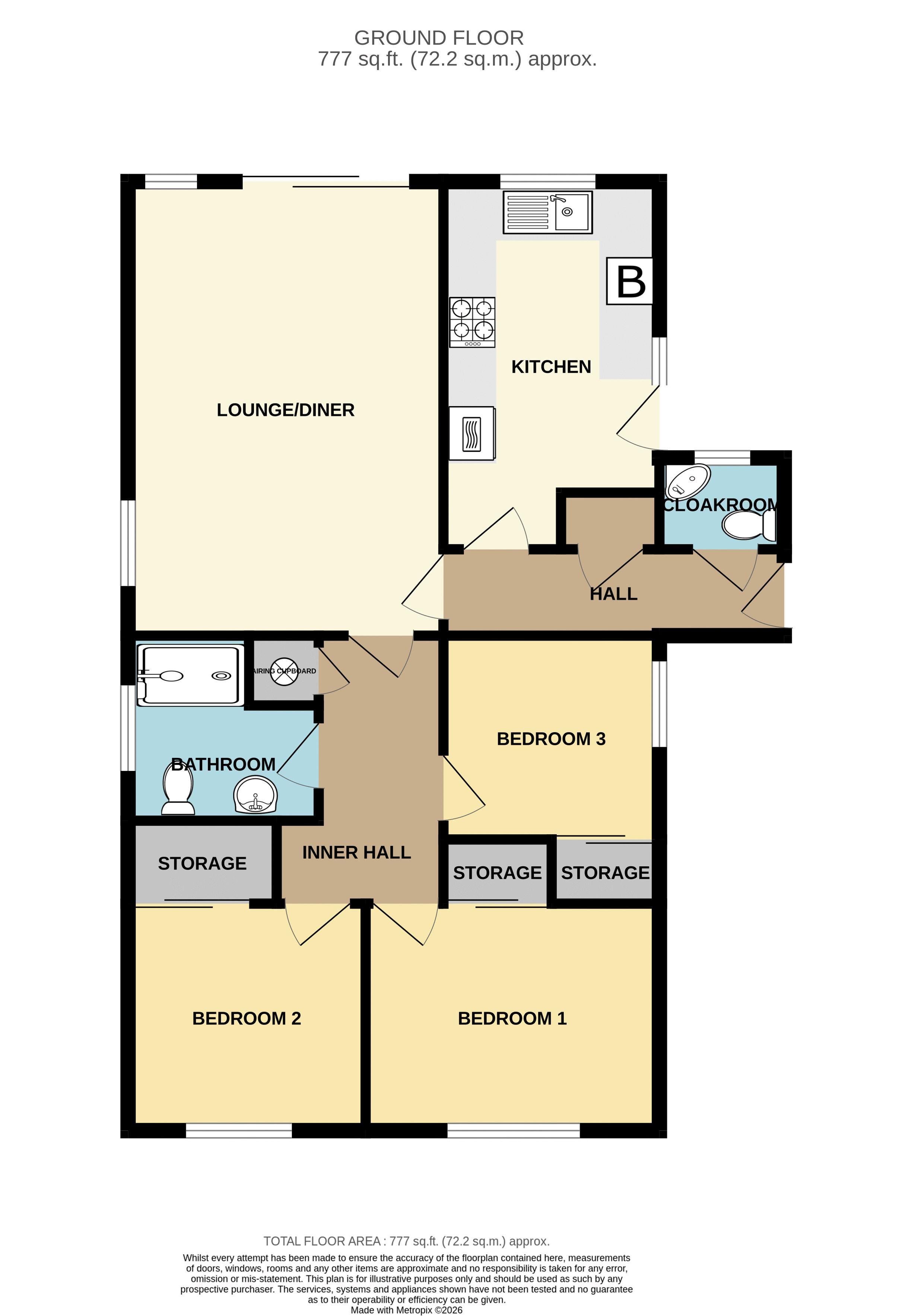 4, Mackenders Lane, Aylesford floorplan