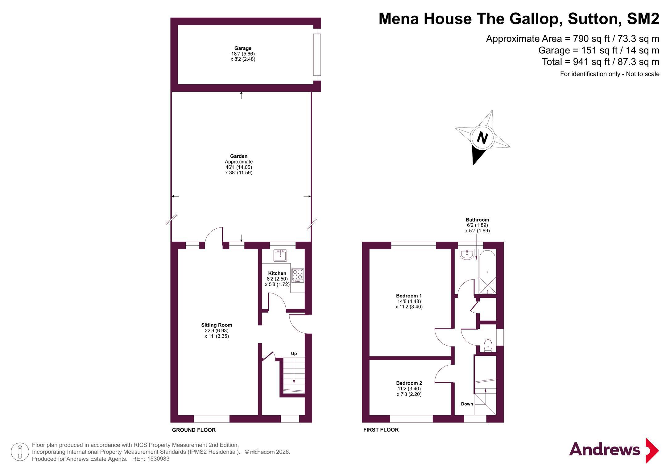 The Gallop, Sutton floorplan