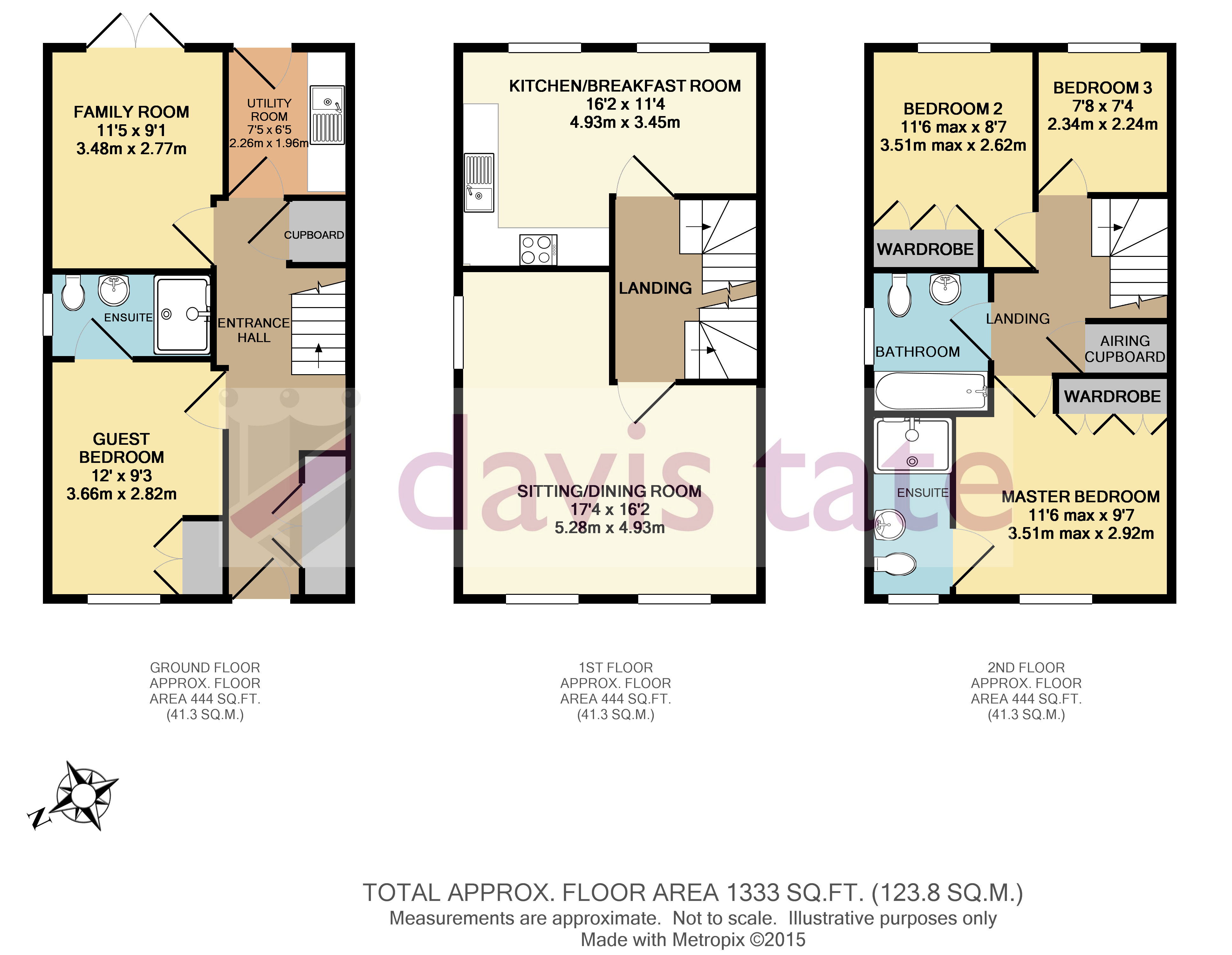 11, Mimosa Drive, Reading floorplan