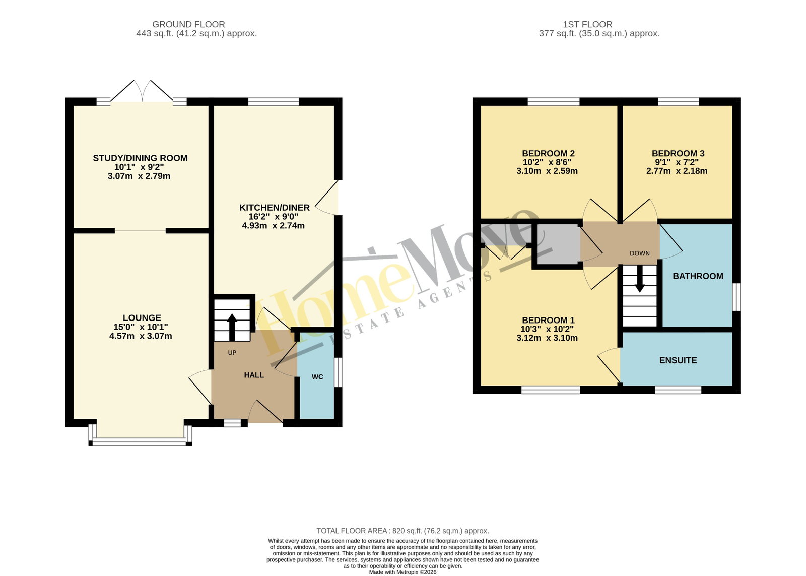 29, Harker Drive, Coalville floorplan
