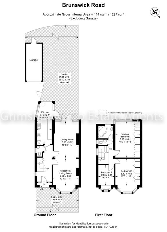 3 bed property for sale in Brunswick Road, Greystoke Park Estate
