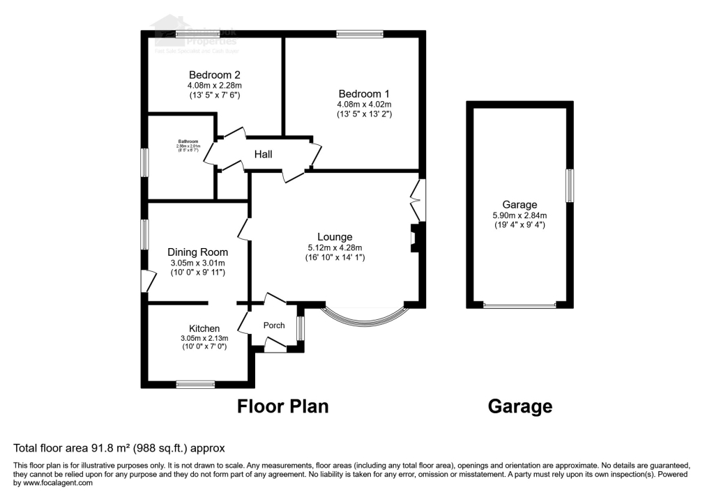 1, Thames Drive, Stoke-on-Trent floorplan