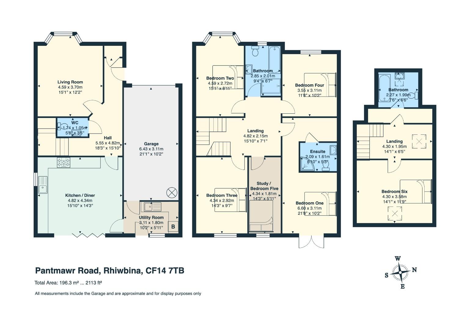 71B, Pantmawr Road, Cardiff floorplan