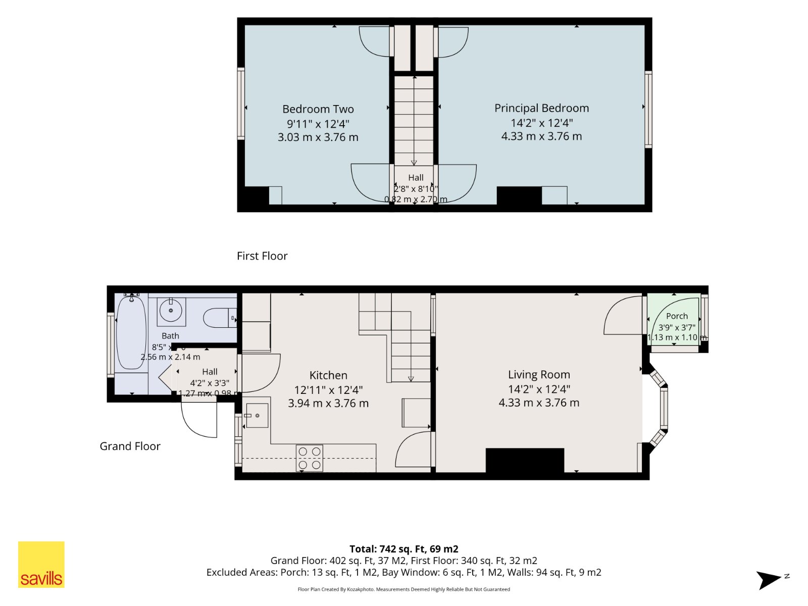 6 Moordale Road,, Knutsford, Cheshire floorplan
