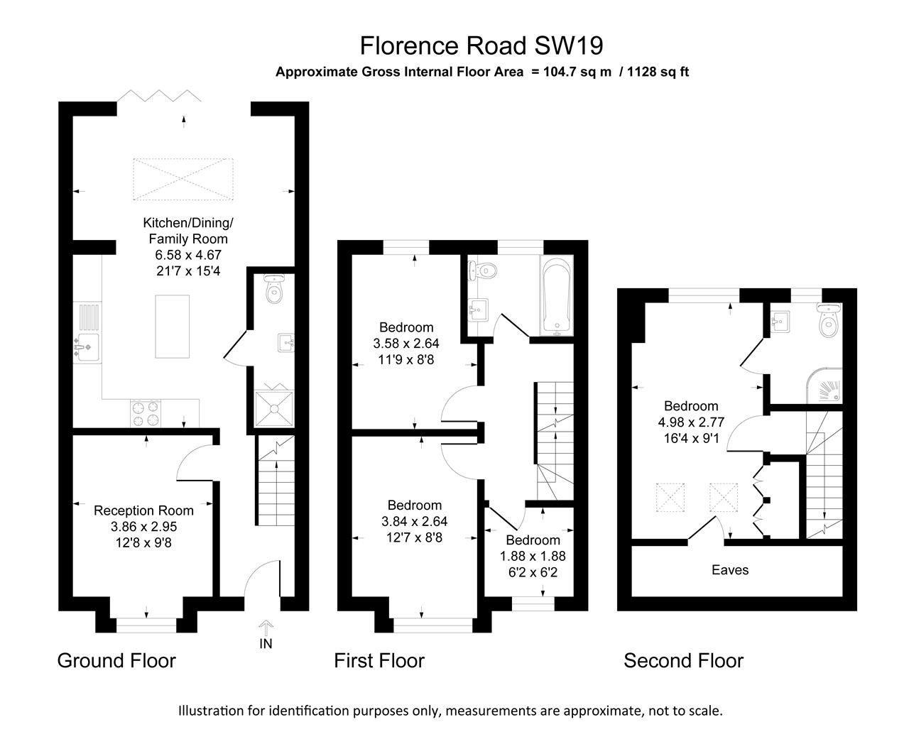 Florence Road, London SW19, 4 bedroom terraced house for sale