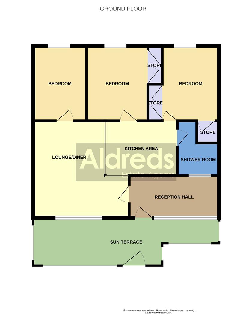 117, Waterside Park, Lowestoft floorplan