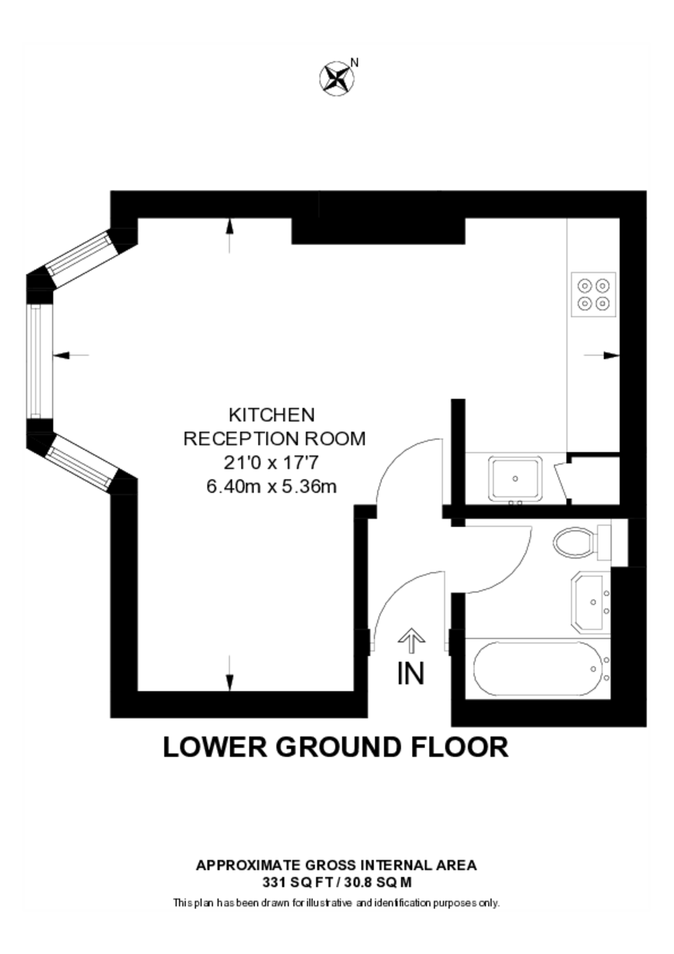 Sinclair Gardens, Brook Green floorplan