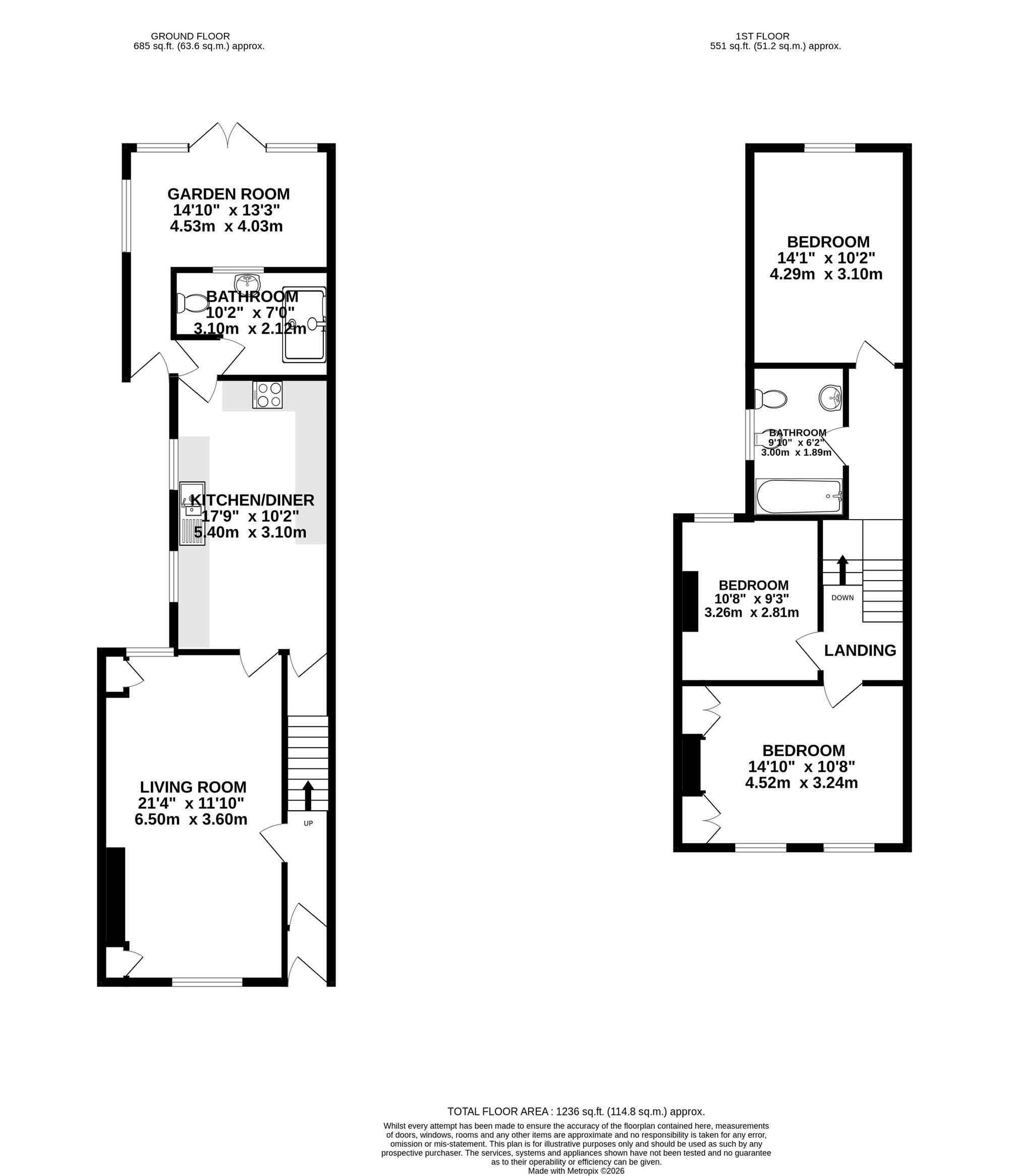30 Dunraven Street, Port Talbot floorplan